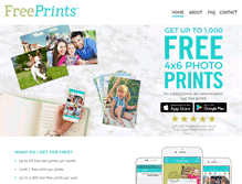 Tablet Screenshot of freeprintsnow.com